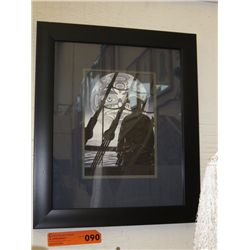 Framed Haida inspired print