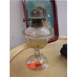 1890's coal oil lamp base