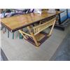 Image 1 : Hand carved Canadian pine console table