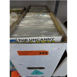 Case of comic books from the 80's & 90's