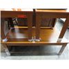 Image 1 : Three piece coffee table set