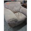 Image 1 : Overstuff beige microfiber arm chair