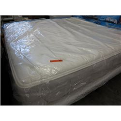 King size Sterns & Foster pillow top mattress