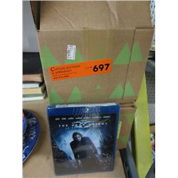 Case of Blu-ray movies, approx. 2 dozen