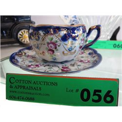 Moustache tea cup & saucer - late 1800's