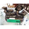 Image 1 : "Boy Reading" - Bronze statue