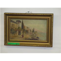 Original oil painting by H. Clemens