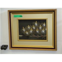 Framed Oriental art