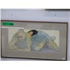 Image 1 : Original water colour, framed