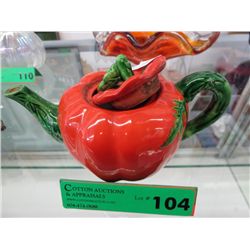 1930-40's Little Tomato Teapot