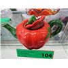 Image 1 : 1930-40's Little Tomato Teapot