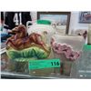 Image 1 : 2 vintage glazed ware - Copley & California