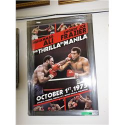 "Thriller in Manila" - framed poster