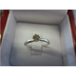 Princess Cut Diamond solitaire ring