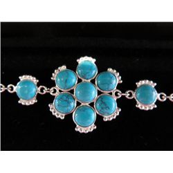 Arizona Turquoise sterling silver bracelet