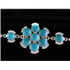 Image 1 : Arizona Turquoise sterling silver bracelet