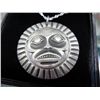 Image 1 : First Nations Pendant, pewter, round shape