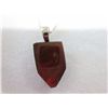 Image 1 : Free-form Ammolite Pendant & chain