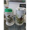 Image 1 : 2 glazed china items.