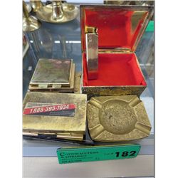13 x brass pieces