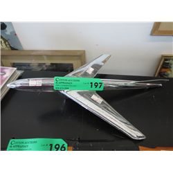 Vintage car hood ornament - Air Plane