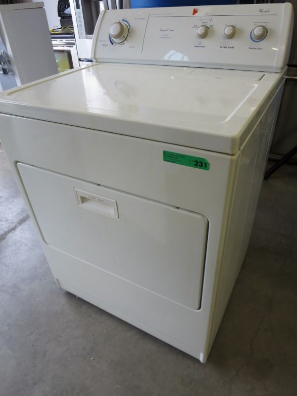Whirlpool Imperial Series dryer Used