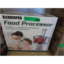 Blenderpro Food Processor, in box