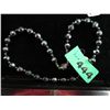 Image 1 : Hematite 18" necklace, with silver clasp