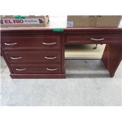 Vanity/desk with four drawers