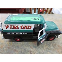 Scale model GMC Texaco Fire Chief vehicle