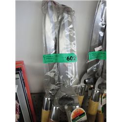 Two pairs of pruning shears