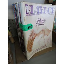 Playboy, Hustler from the '80's and '90's
