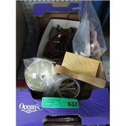 Box of vintage items