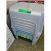 Image 1 : 11 plastic step stools
