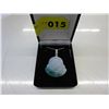 Image 2 : Sterling silver jade Buddha necklace