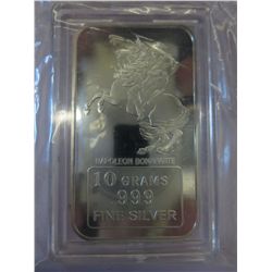 Napoleon Bonaparte .999 solid silver art bar