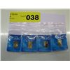 Image 2 : 4 x .9999 solid gold certified investor bars