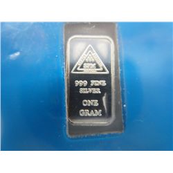 4 x 999 sold silver certified Australian mint bars