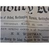Image 2 : March 22nd 1900 English newspaper