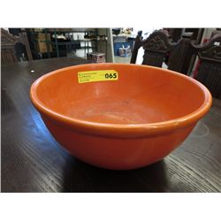 Large - Orange Medicine Hat bowl