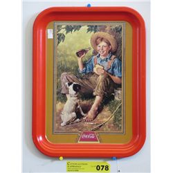 Tin Coca-Cola tray