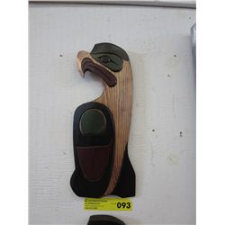 Native carved wall plaque "Eagle"