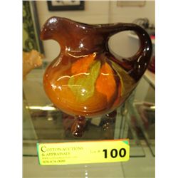 1910's Rookwood style- heavily glazed footed jug