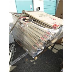 2 skids - miscellaneous furniture & parts
