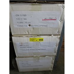 4 Cases of LA Princess pink cigar tubes
