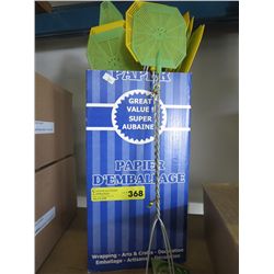 Case of fly swatters