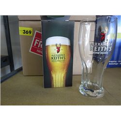 Case of boxes glasses