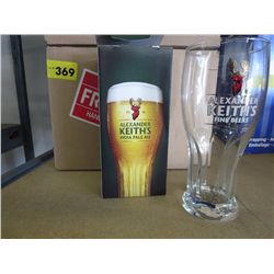 Case of boxes glasses