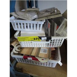 2 trays of wedding miscellaneous
