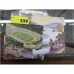 Lot of old post cards, photographs, etc.